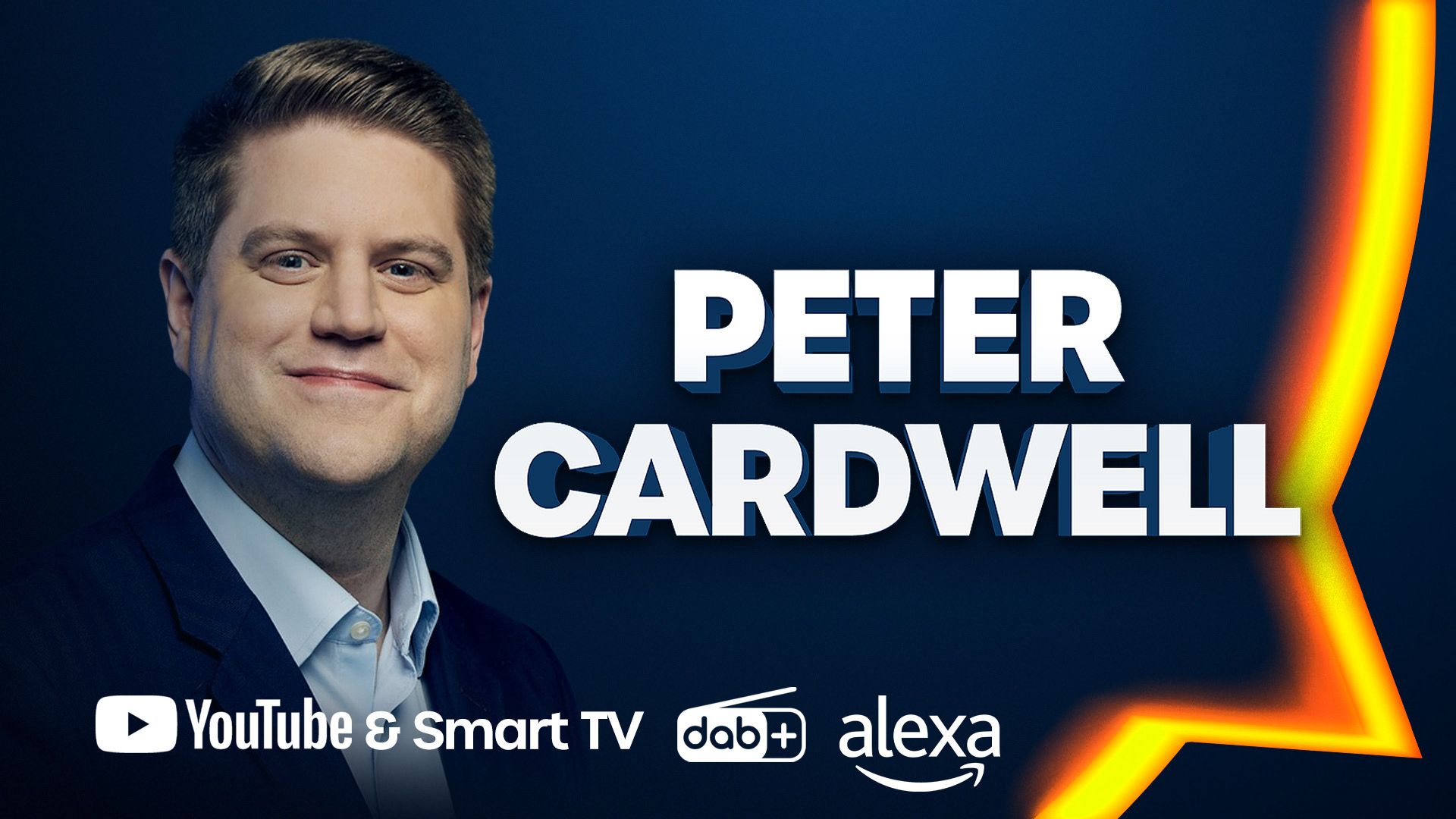Peter Cardwell headshot from Talk Radio